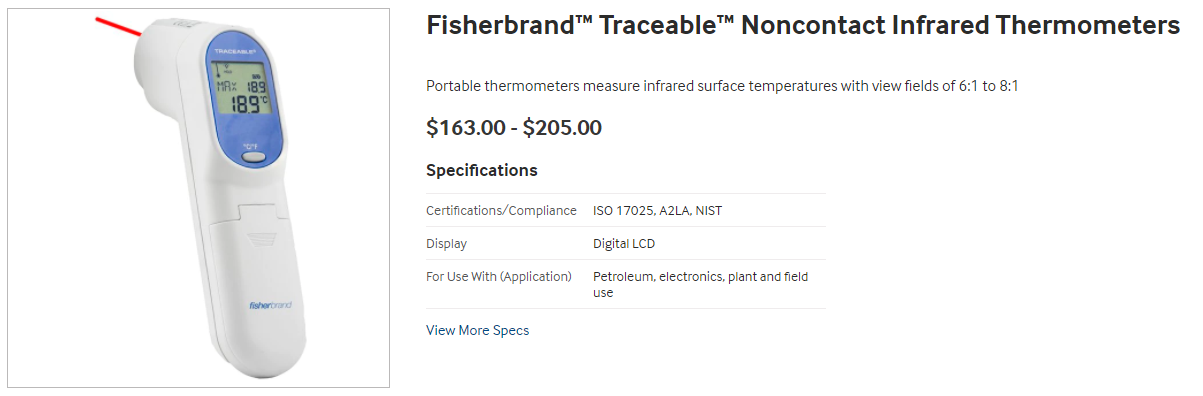 Fisherbrand Traceable Indoor/Outdoor Digital Thermometer with Giant  Dual-Display
